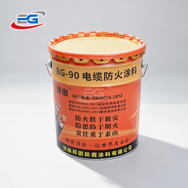 Fireproof paint for electrical cable